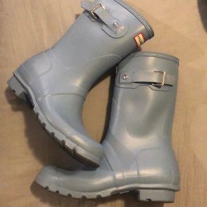 Short hunter boots size 7 worn twice